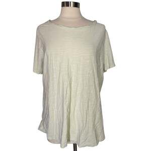 Wonderly Women’s XL Light Lime Green Relaxed Short Sleeve T-Shirt